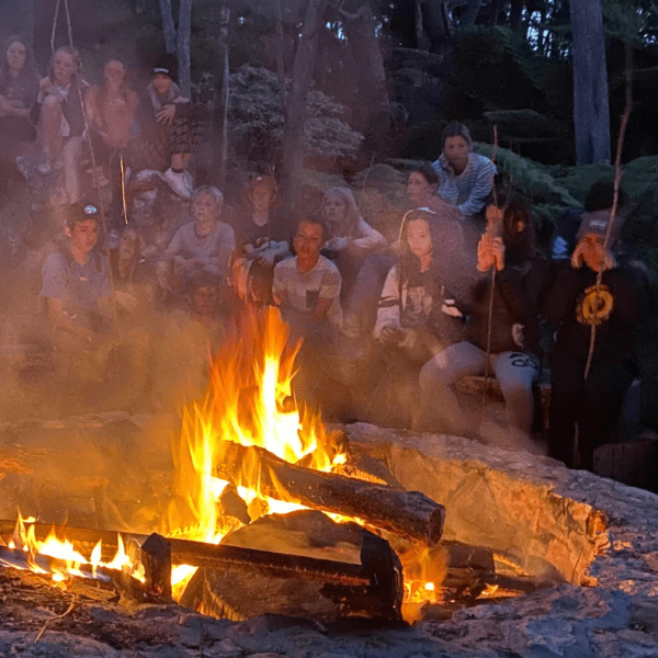 Fire pit waiata & Narratives, cultural programme, Russell-Orongo Bay Holiday Park